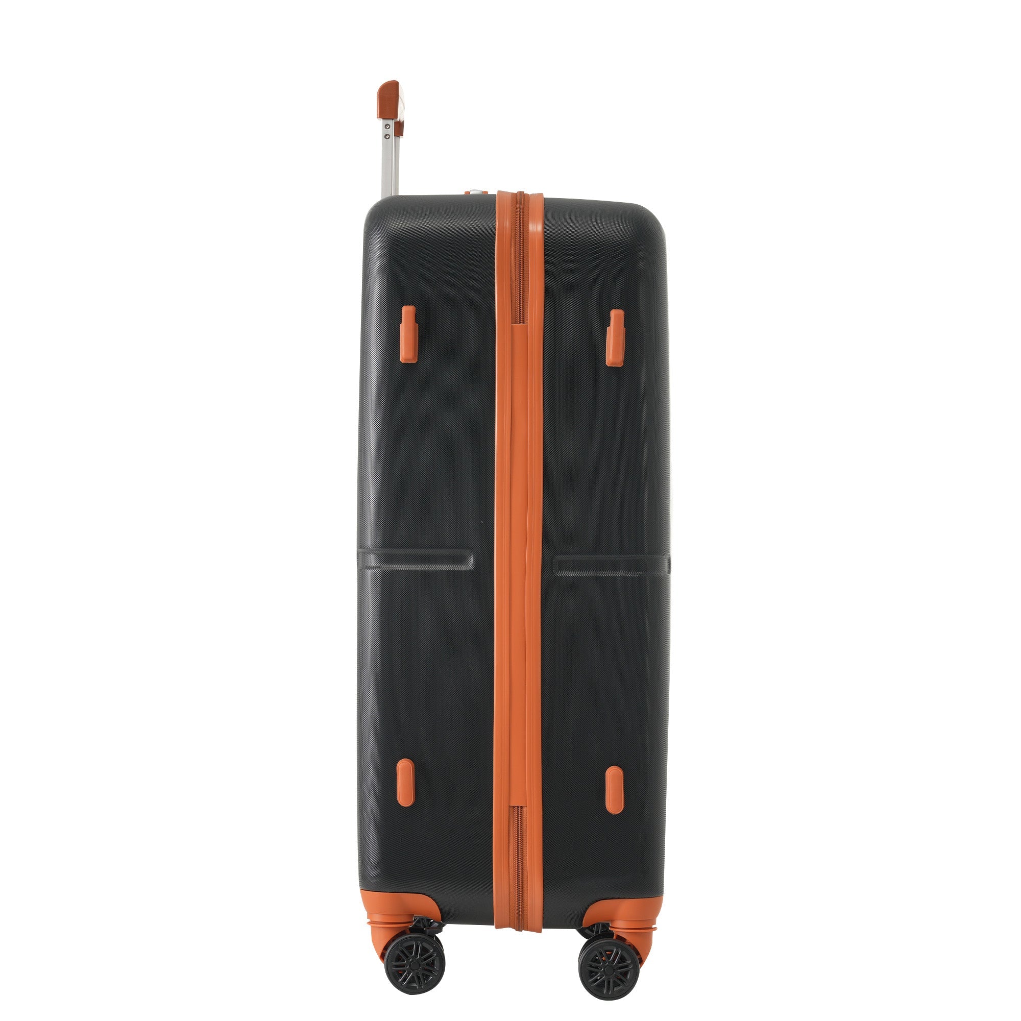 Logidon kofferset M L XL zwart bruin USB poort TSA slot 4 wielen