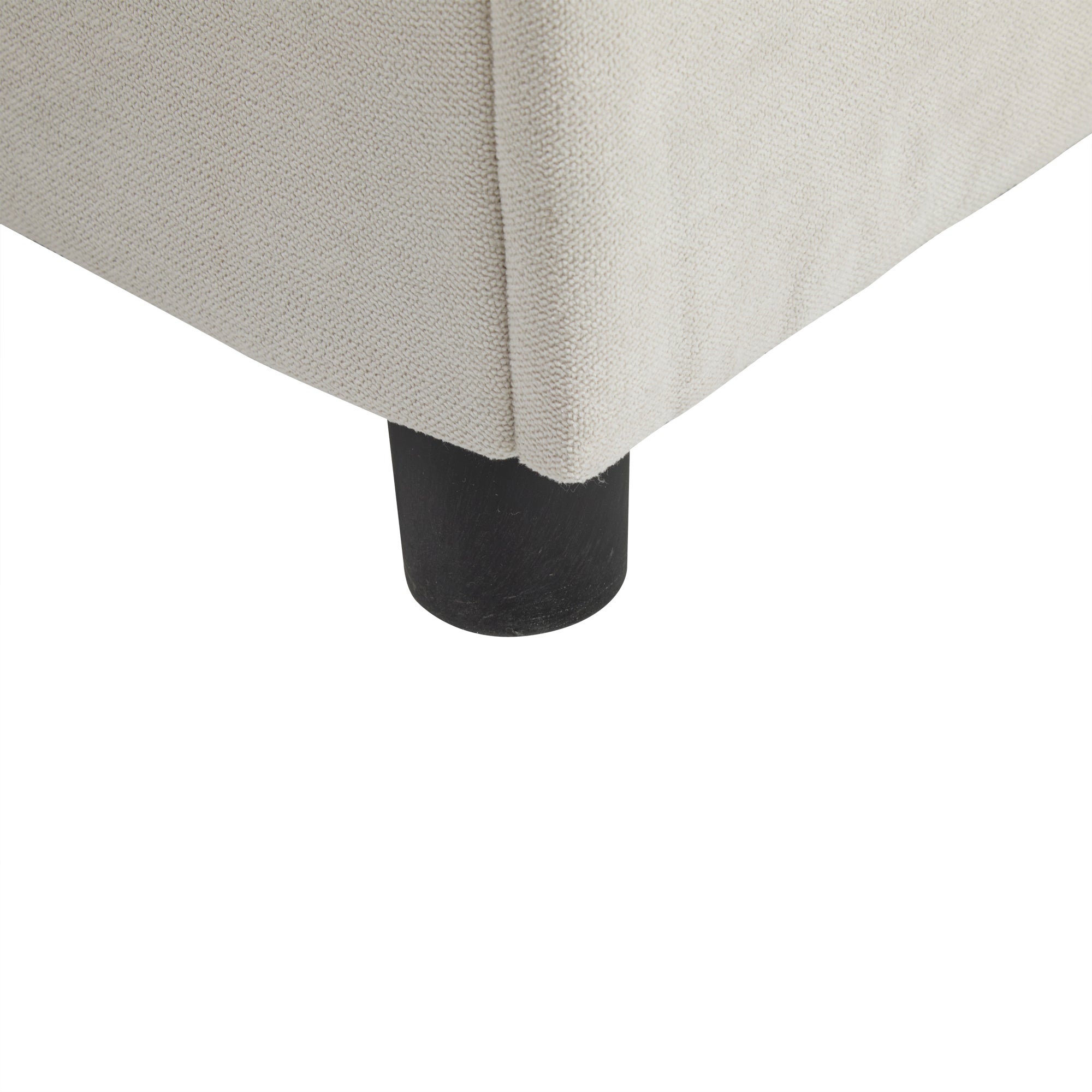 Logidon corner sofa bed L-shape extendable beige with bed box shelf