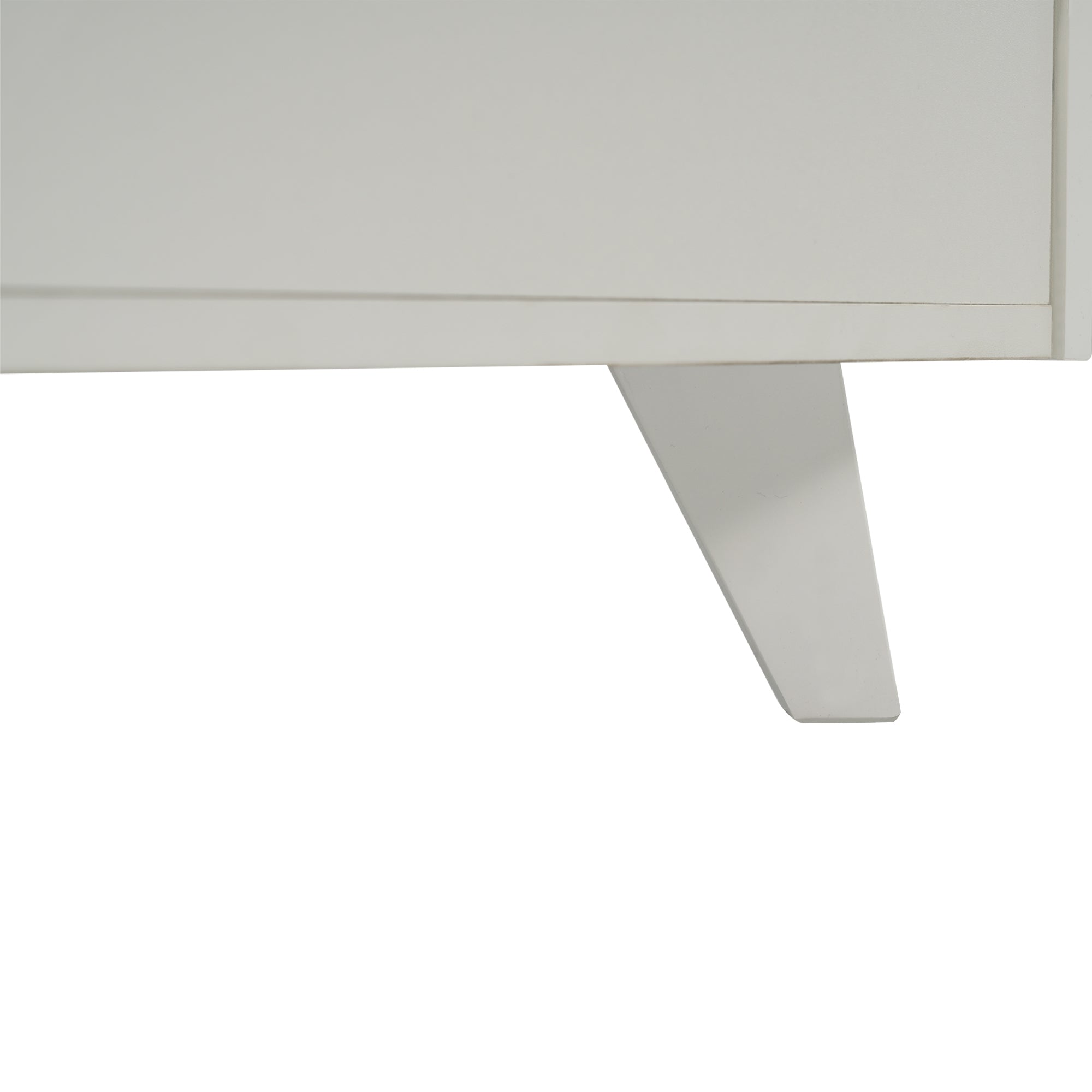 Logidon dressoir hoogglans wit 130x40x70 cm met opbergruimte