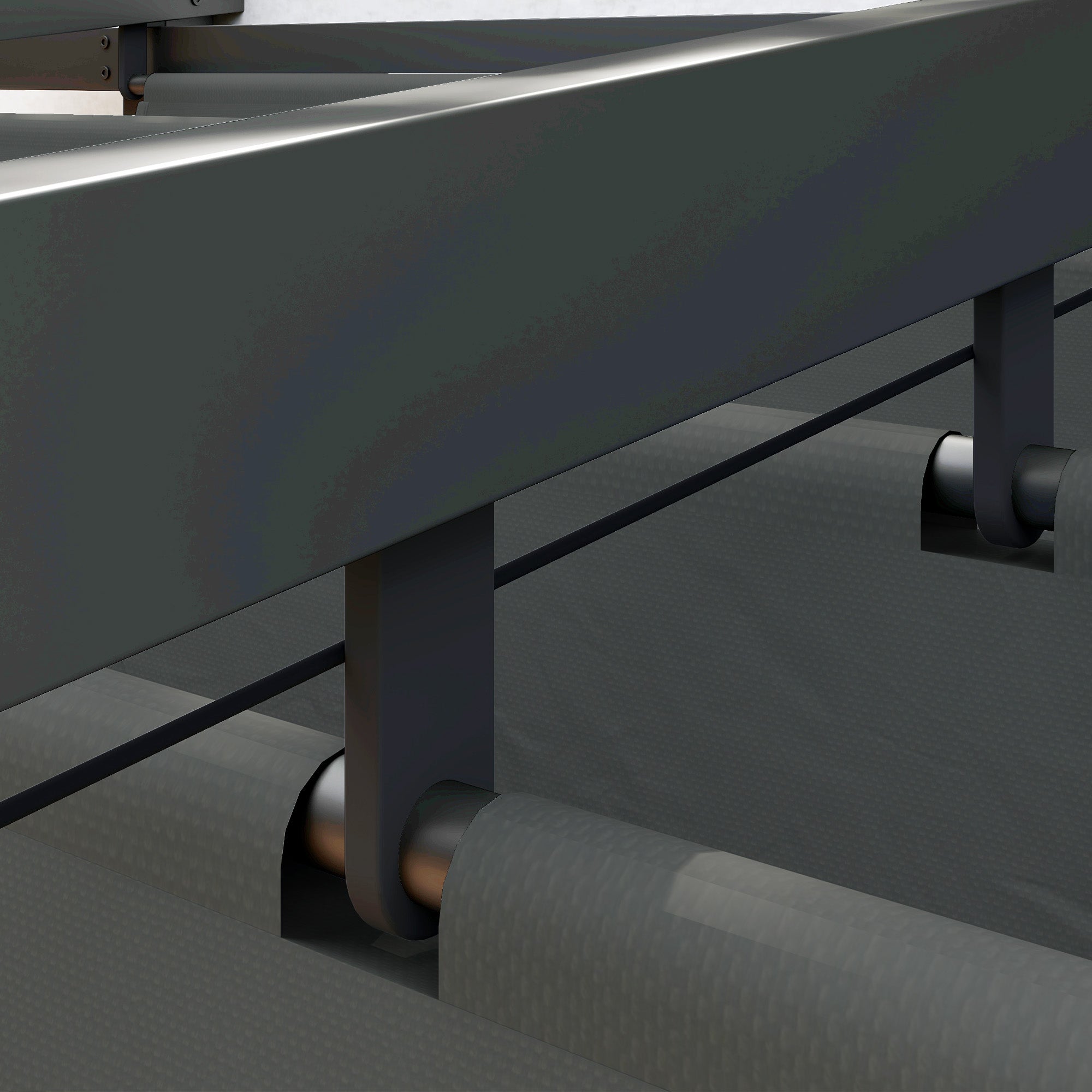 Logidon terrasoverkapping pergola 3x3m donkergrijs verstelbaar dak