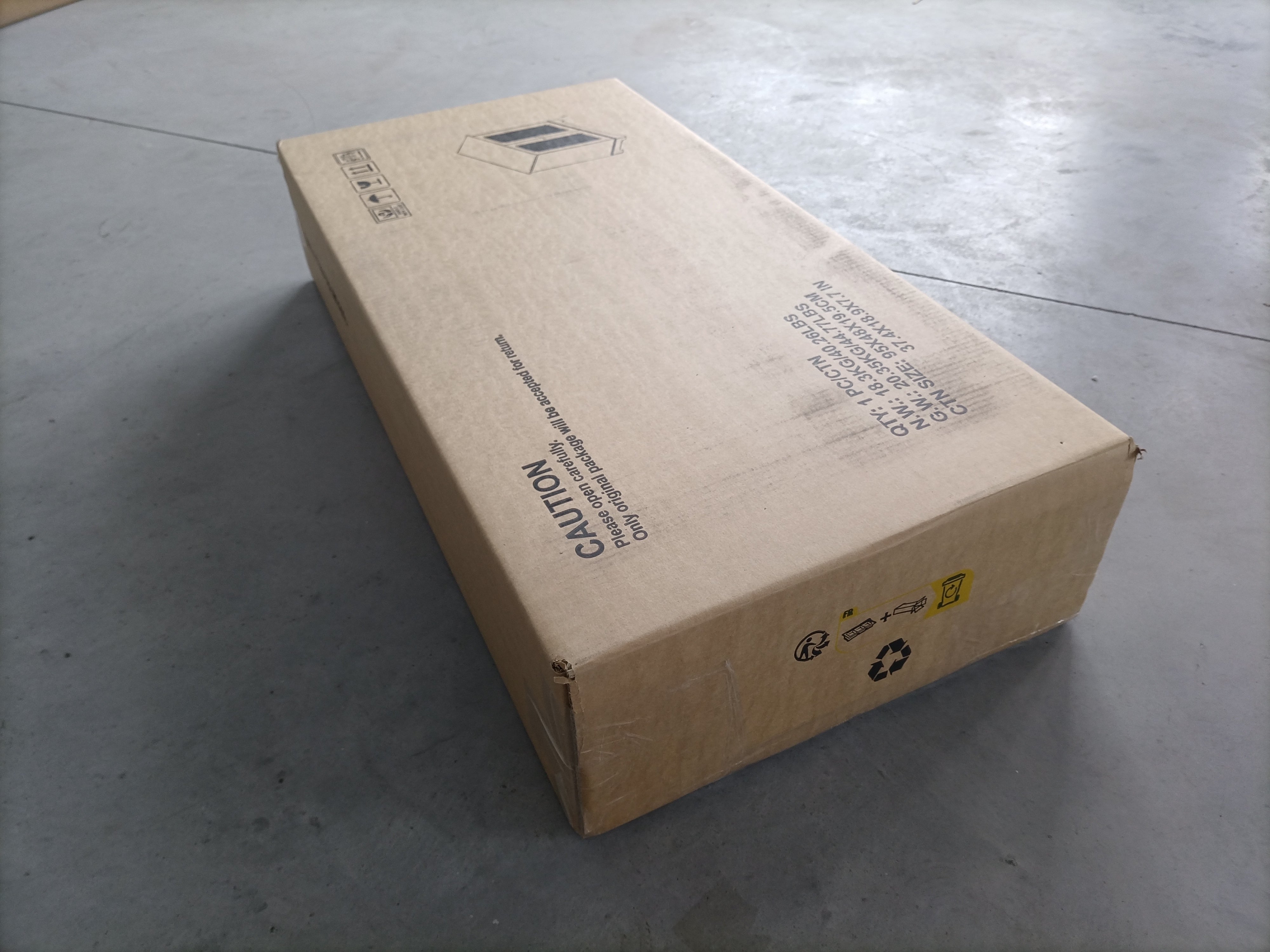 Logidon Dressoir Wit 80x38x86 cm met rotan sierdeuren