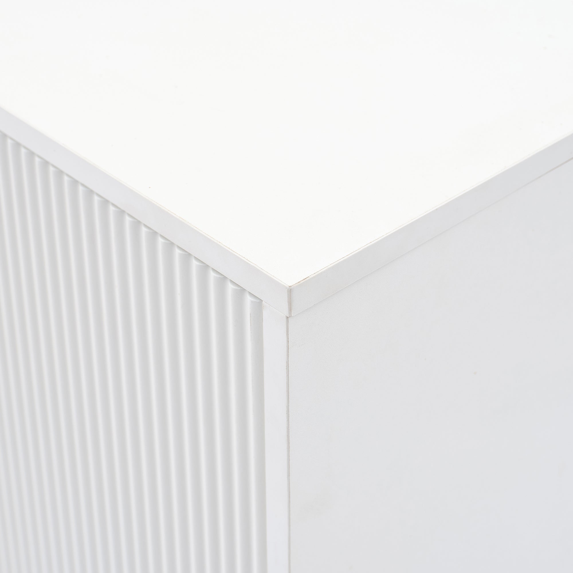 Logidon Wit Dressoir, 160 cm breed, verstelbare planken
