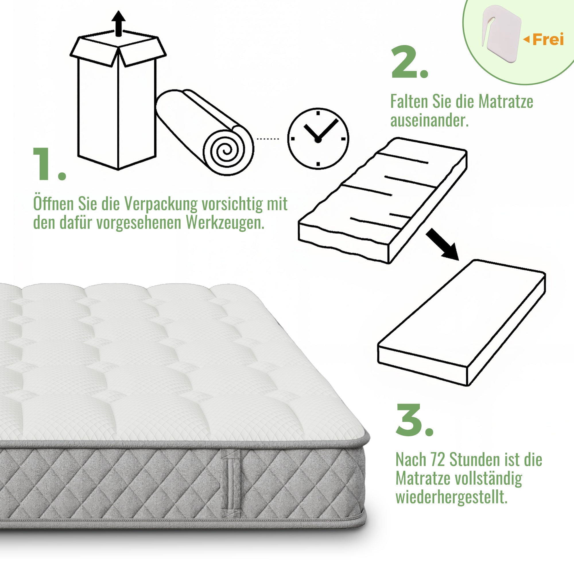 Logidon gestoffeerd bed 90x200 beige USB Type C oplaadfunctie 4 lades