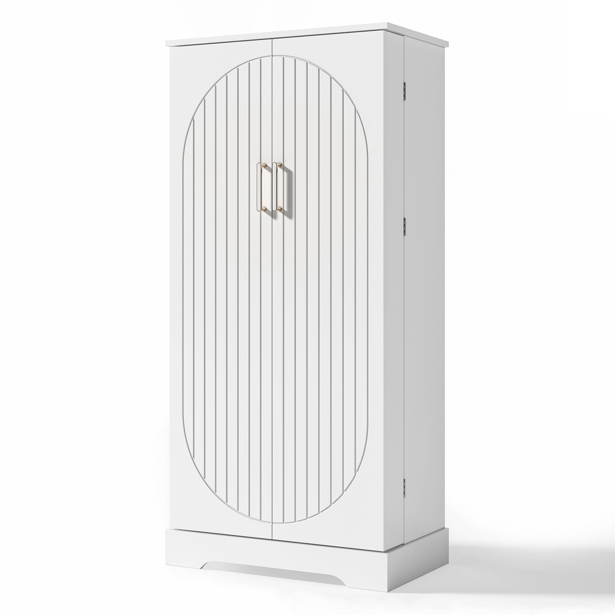 Logidon keukenkast wit 60x35x128 cm met LED sensorlicht