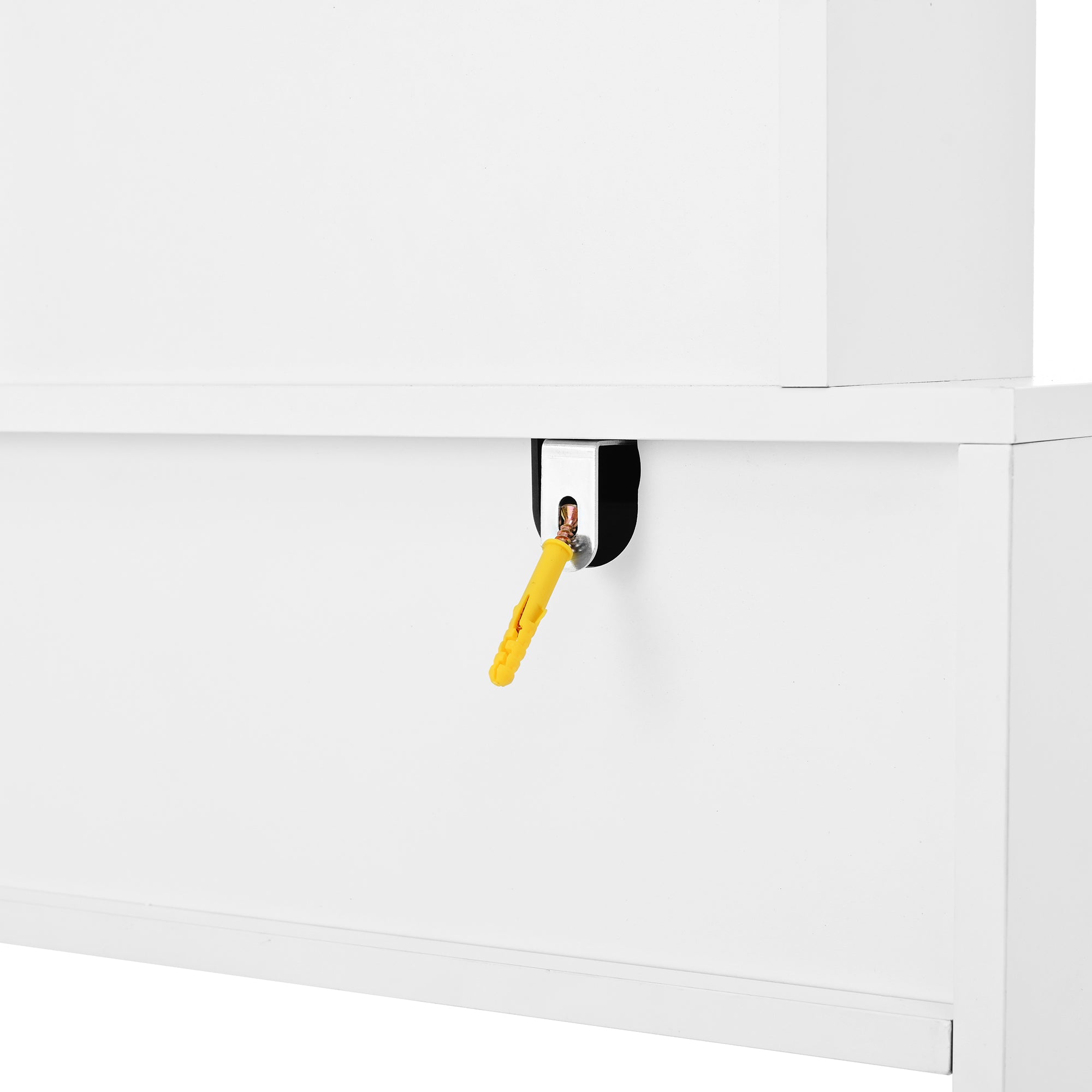 Logidon Grote Kaptafel Dimbaar LED Verlichting Wit 90x40x132 cm