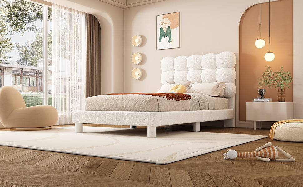 Logidon plat bed 90x200 cm wit drievoudig verstelbaar hoofdbord