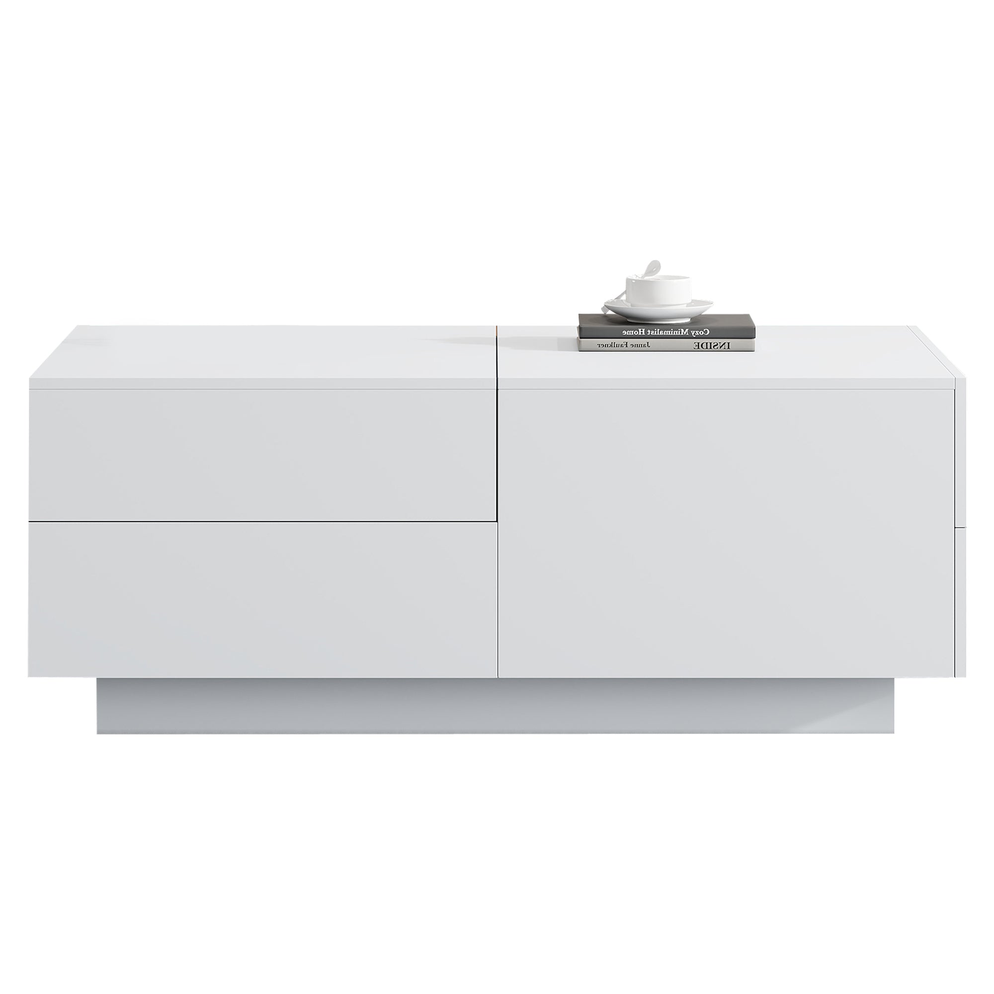 Logidon moderne salontafel met schuiflades 90x55x45