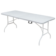 Logidon klaptafel 180 cm wit, in hoogte verstelbaar, stabiel