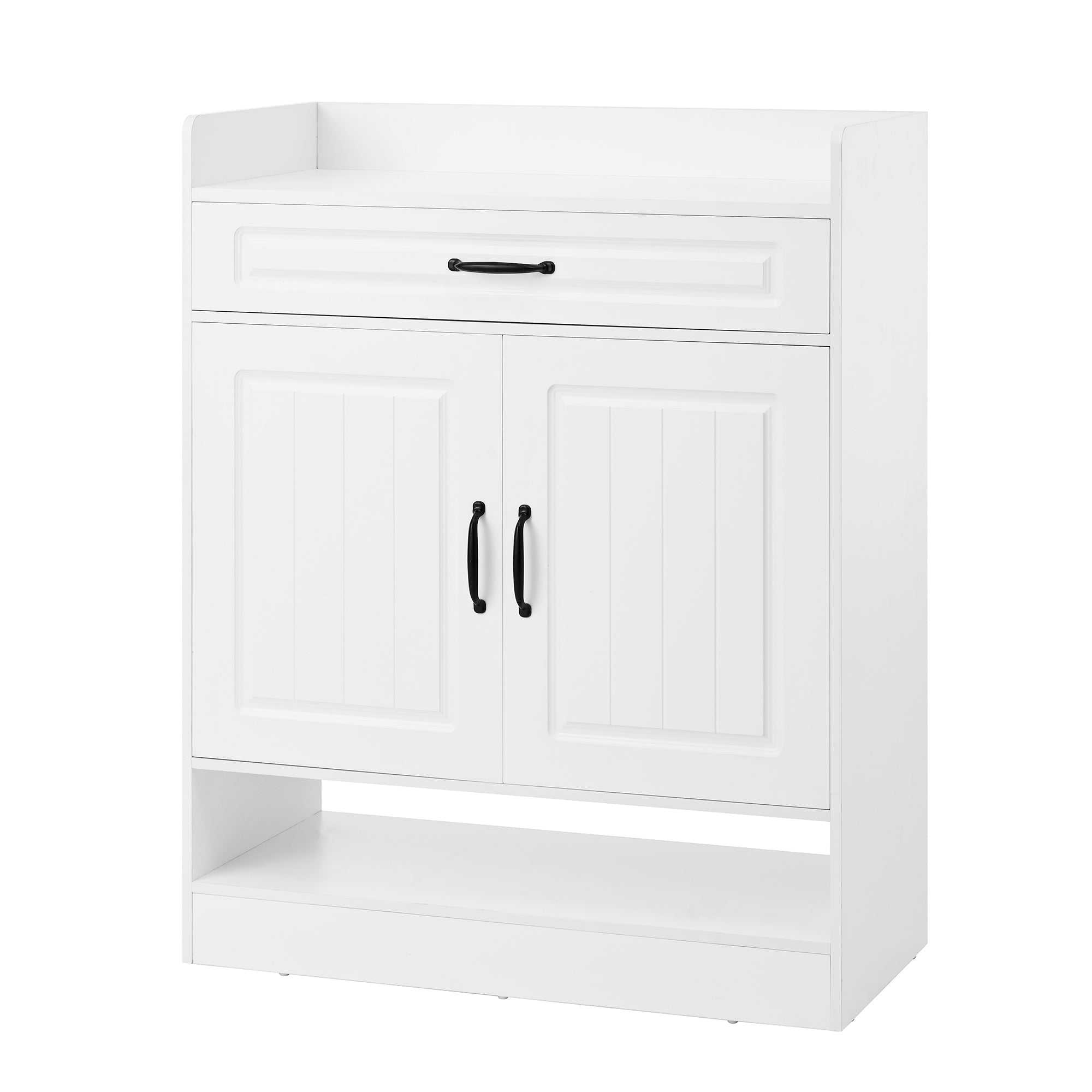 Logidon shoe cabinet white 75x36x95.5 cm with adjustable shelves