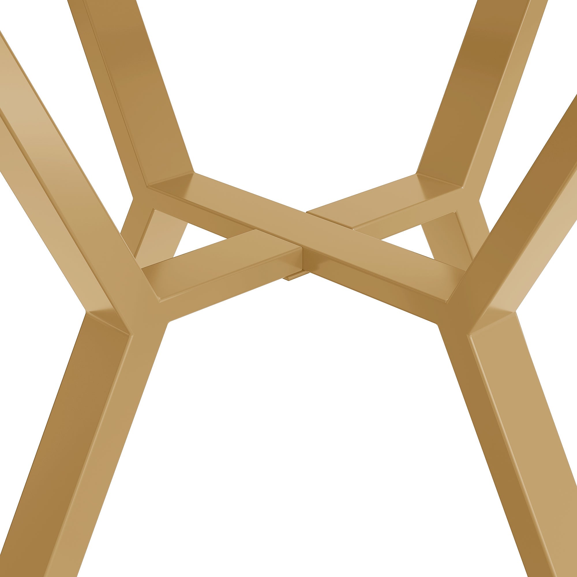 Logidon ronde eettafel marmerlook witgoud 100 cm diameter