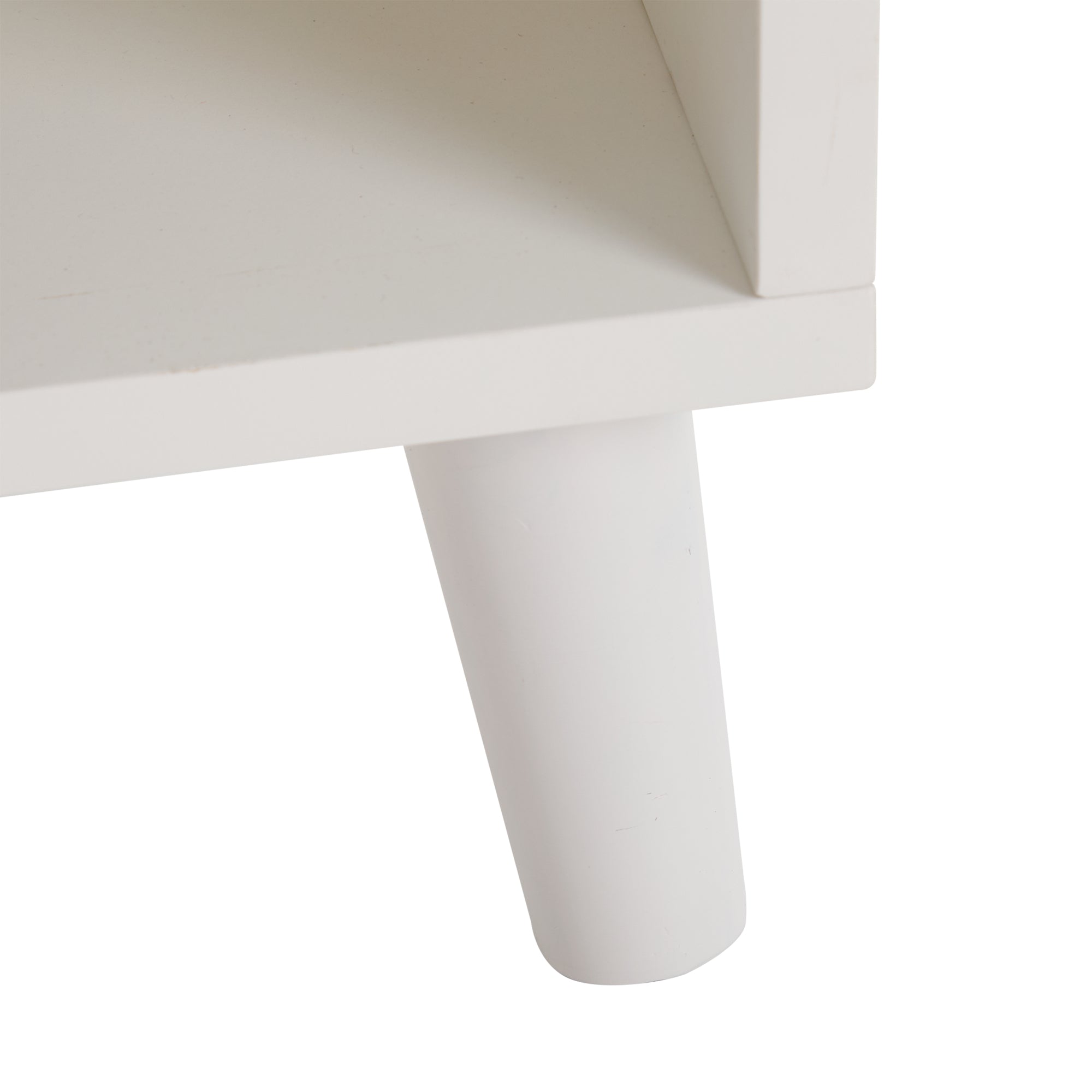 Logidon White Shoe Cabinet Chest of Drawers Adjustable Shelves 90x99x35 cm