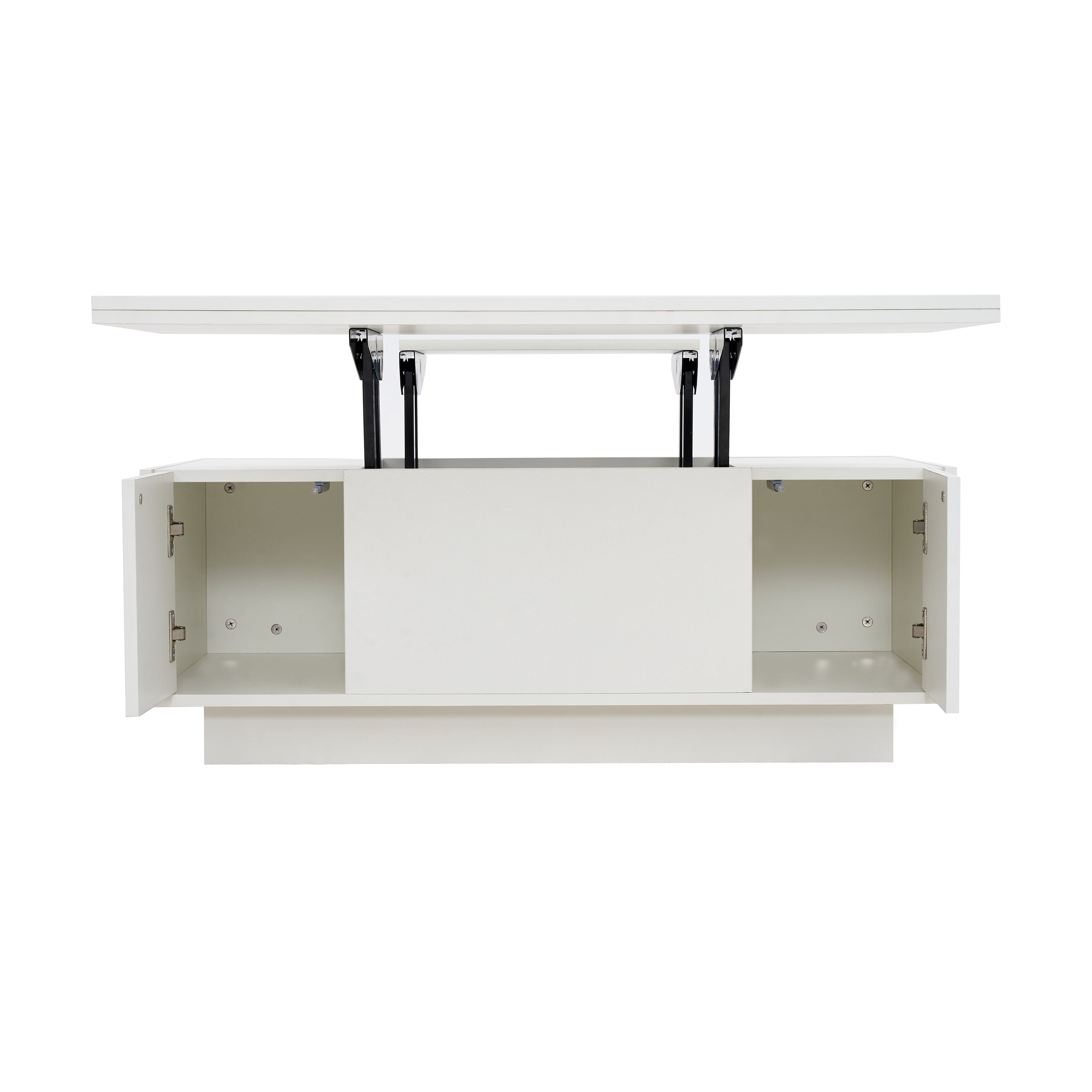Logidon moderne salontafel met dubbel hefmechanisme, opbergruimte