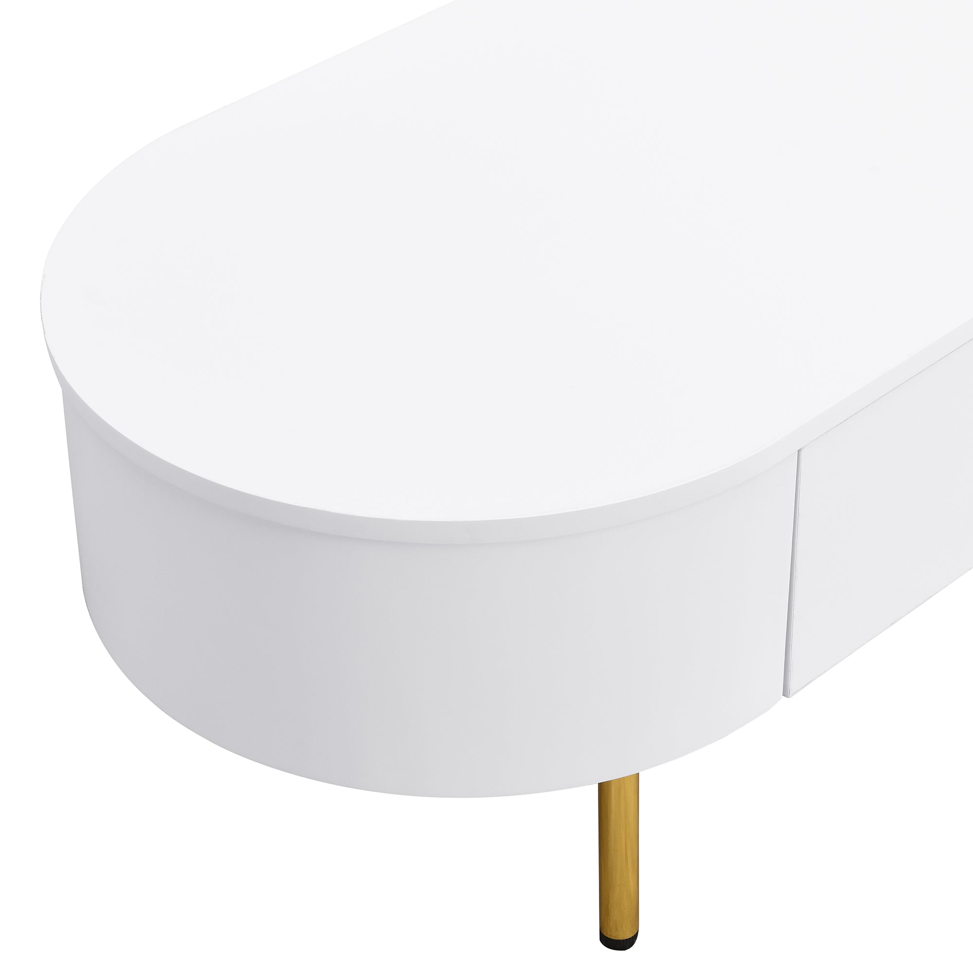 Logidon luxe tv-meubelset wit met lades en salontafel