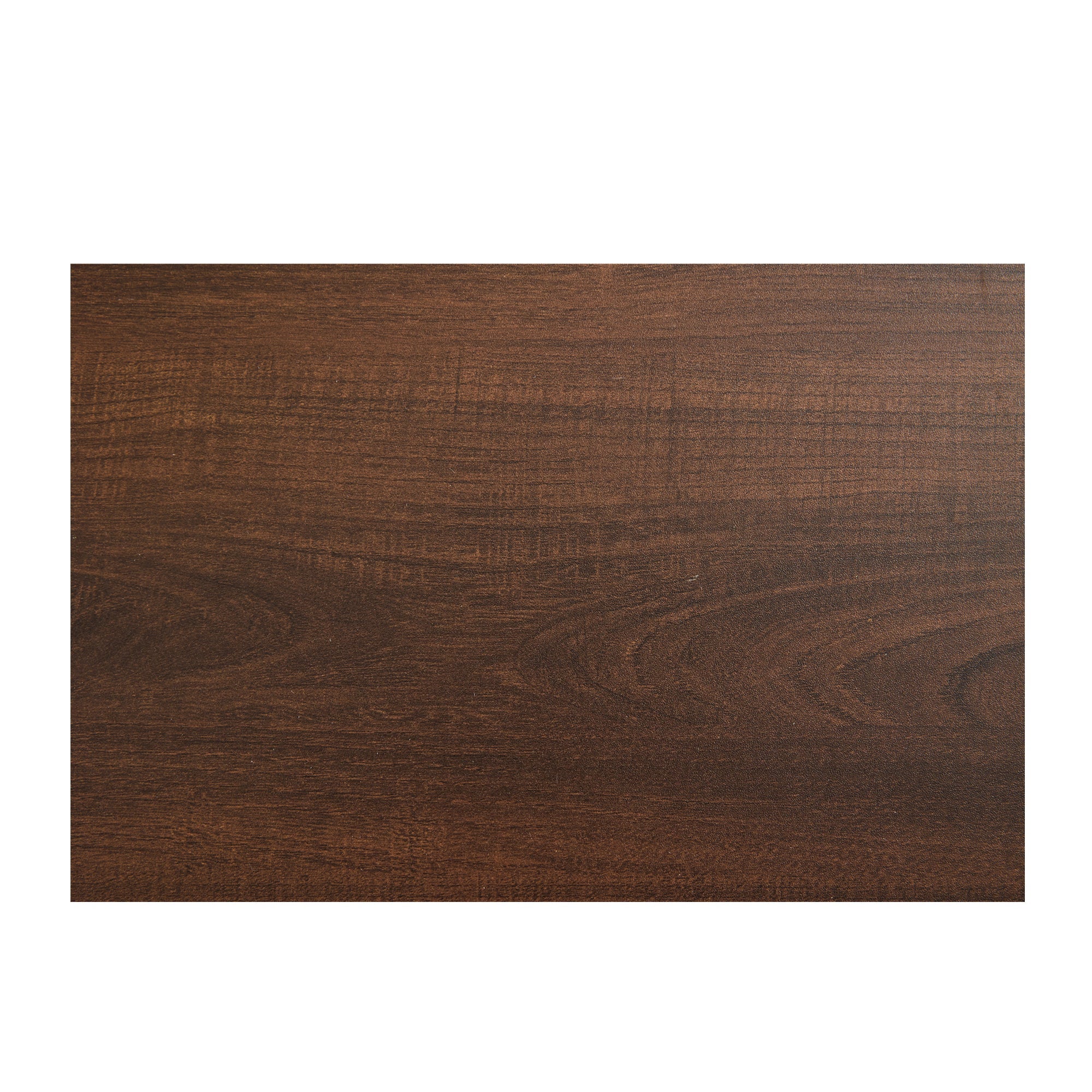 Logidon TV cabinet 180 cm dark wood look rattan doors cable management