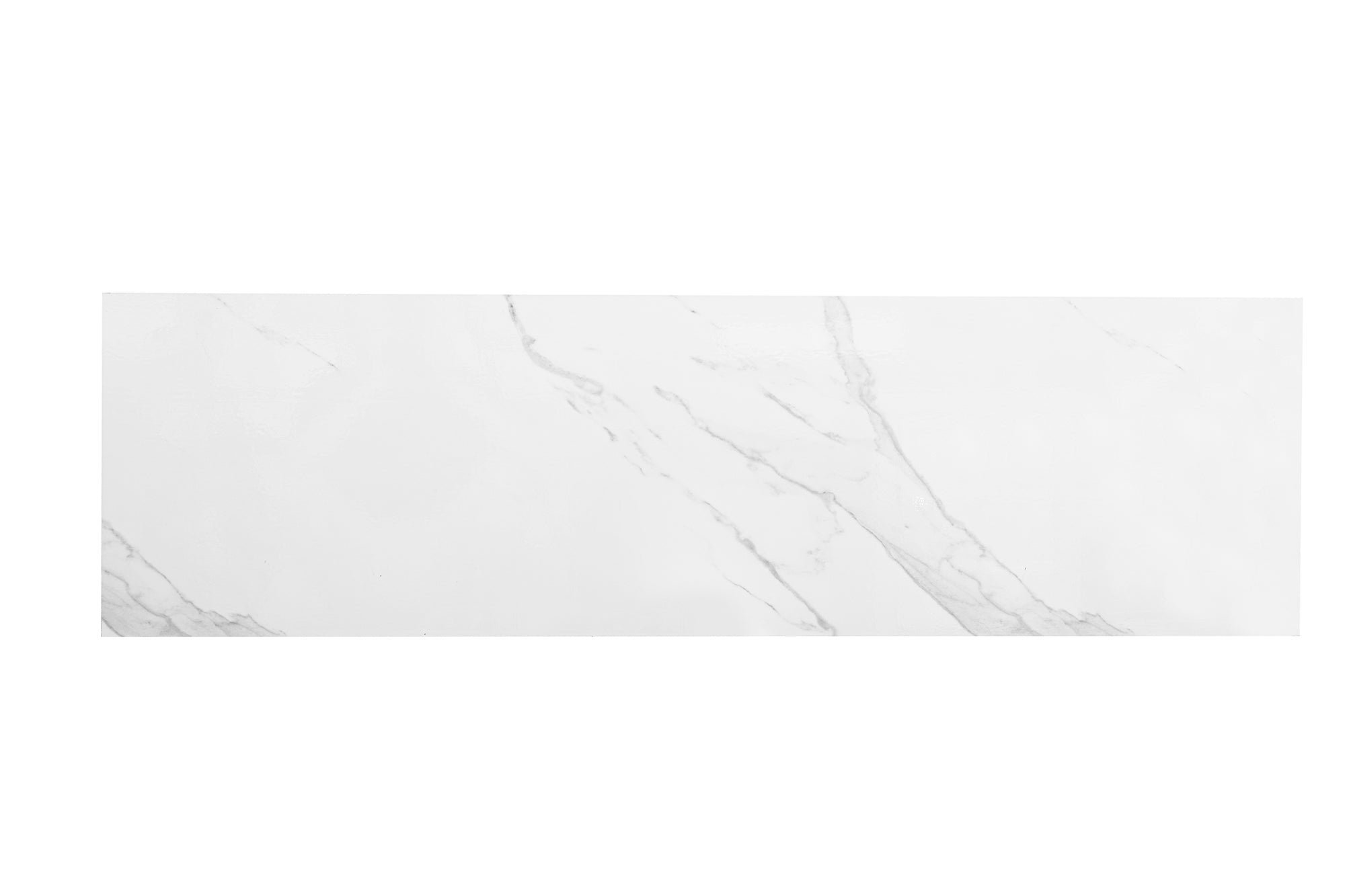Logidon sideboard 3 doors with marble table top white 140 cm
