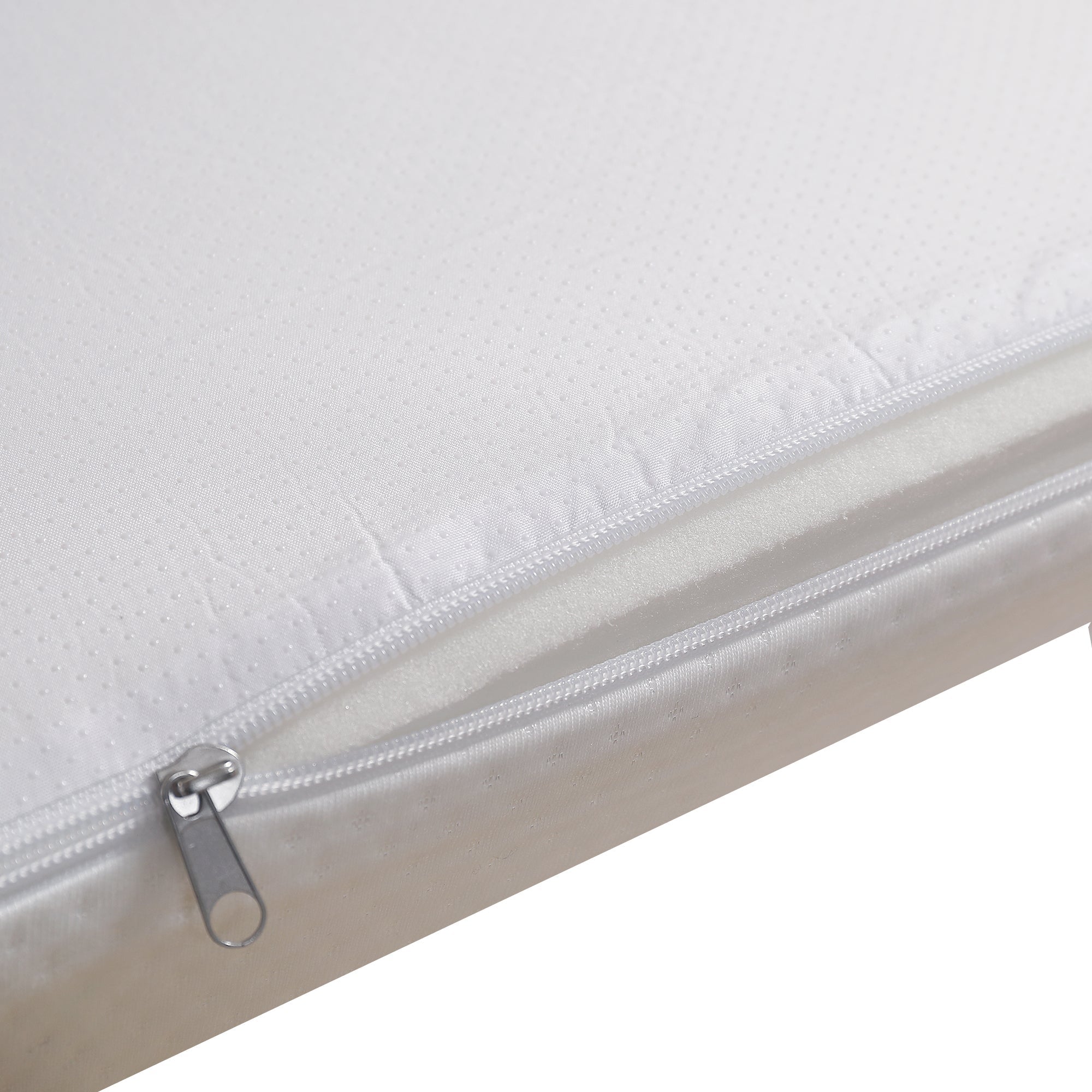 Logidon Opvouwbaar Matras 140x200 Witte Honingraatstof Oeko-Tex