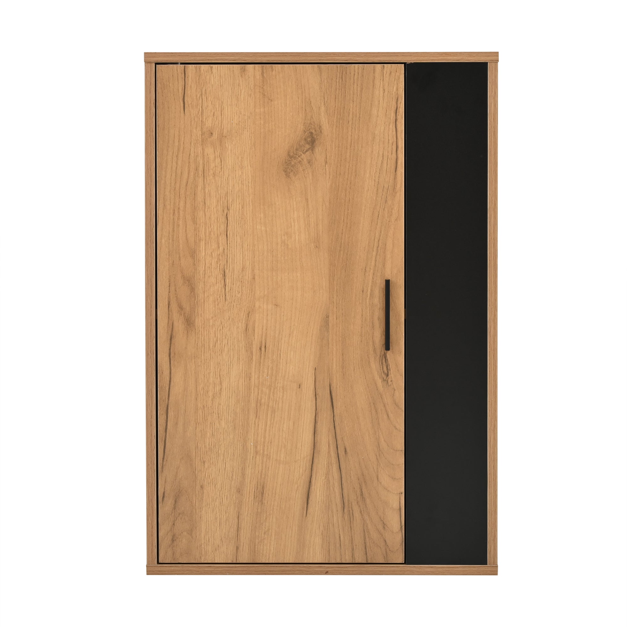 Logidon TV wandmeubelset 140 cm driedelig hout zwart