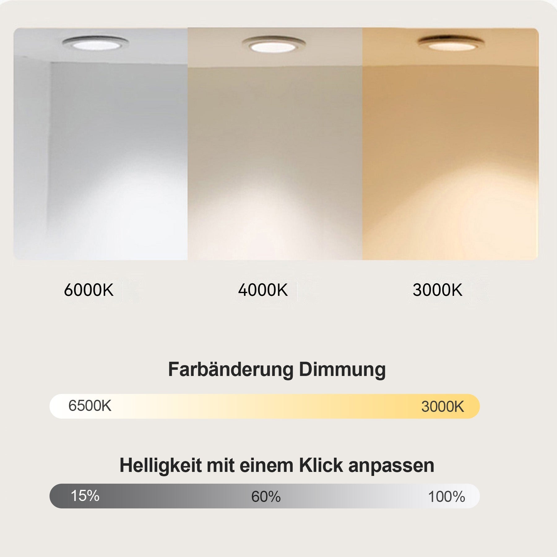 Logidon LED badkamerspiegel 60x90 cm Smart Touch anticondens zilver