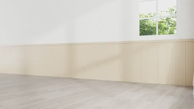 Video laden: Logidon tweepersoonsbed witgrijs 140x200 cm plank drie lades op wielen